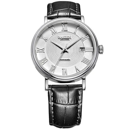 NAKZEN Men Classic Automatic Mechanical Watches Brand Luxury Man Stainless Steel Wristwatch Clock Relogio Masculino Miyota 9015-10
