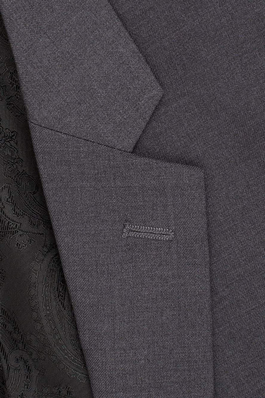 "Madison" Steel Grey Suit Jacket Notch (Separates)-1